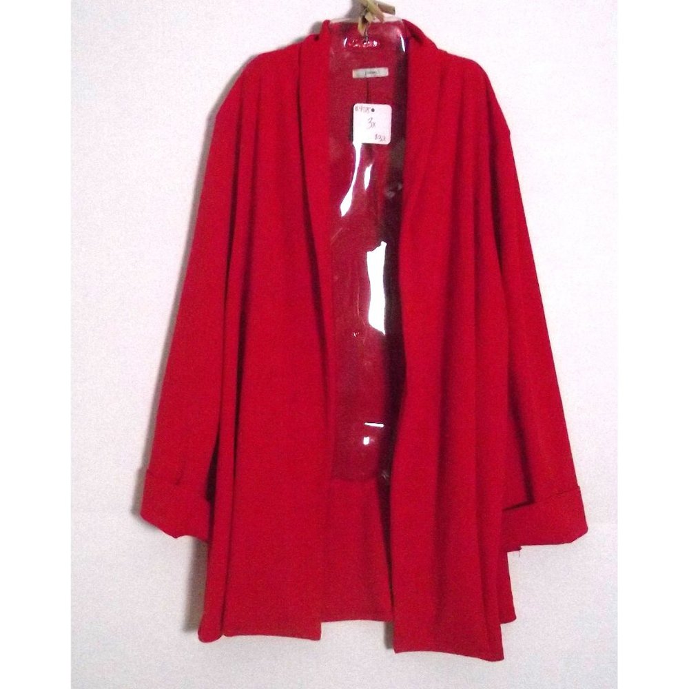 Red Jodiful Jacket with cuffed sleeves